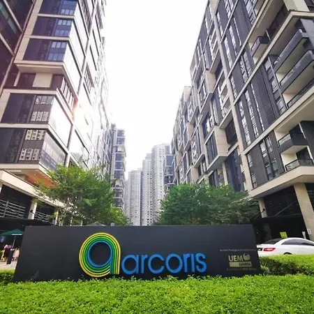 Arcoris Mont Kiara-2-6Px-Netflix-Balcony-Osim-Xbox-Super Fast Internet Apartment Kuala Lumpur Exterior photo